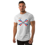 Men T-Shirt Assyrian Flag