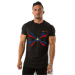 Men T-Shirt Assyrian Flag - Image 2